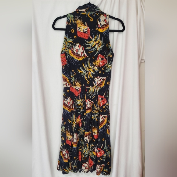 NWT Zip Front Moto Pirate Tresure Size 8 Trashy Diva - Picture 9 of 9